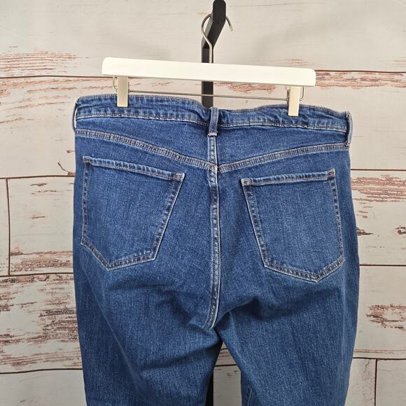Old Navy High Rise OG Straight Jean Size 16 - Picture 5 of 10